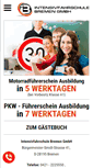 Mobile Screenshot of intensivfahrschule-bremen.de
